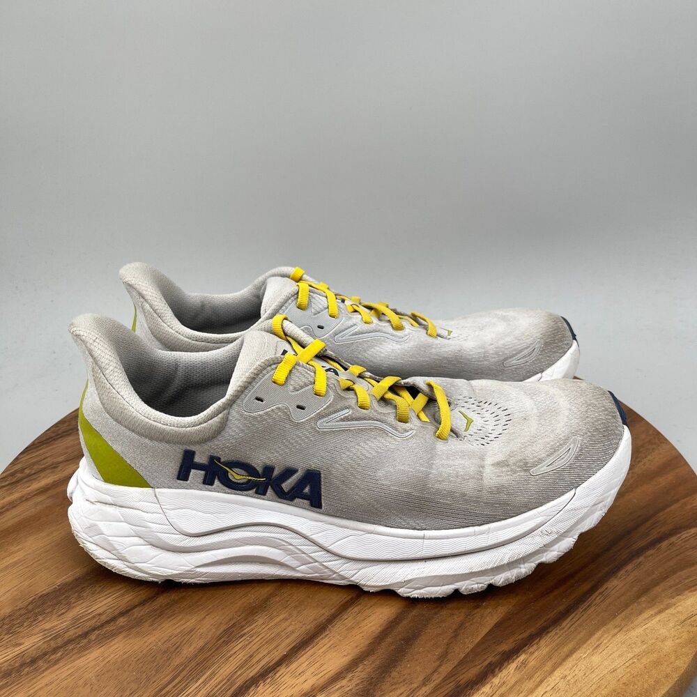 Hoka One One Arahi 8 Shoes Mens Size 11 D Gray Running Comfort Walking Gym